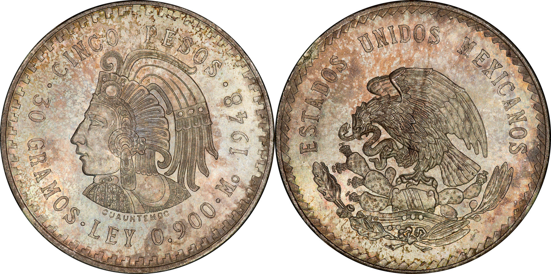 Mexico - 1948 5 Pesos 4.jpg