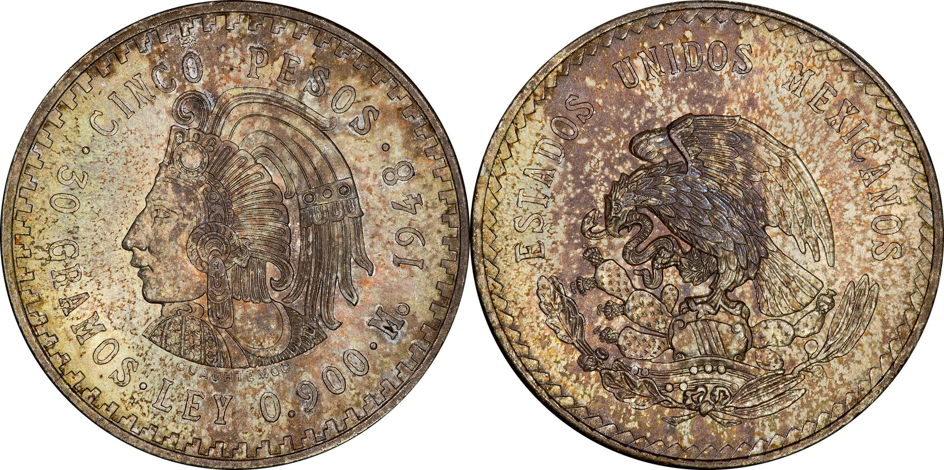 Mexico - 1948 5 Pesos 5.jpg