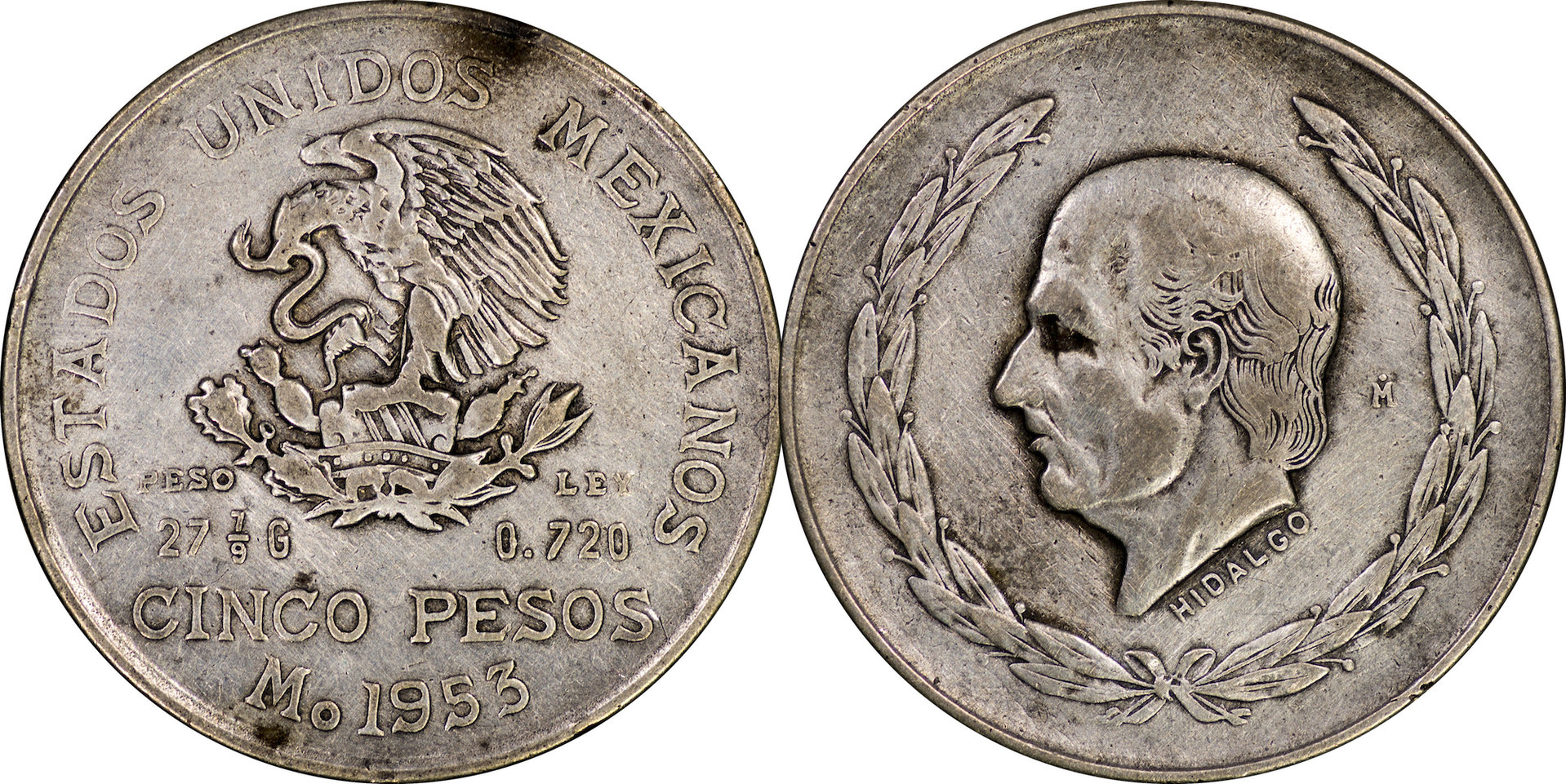 Mexico - 1953 5 Pesos.jpg