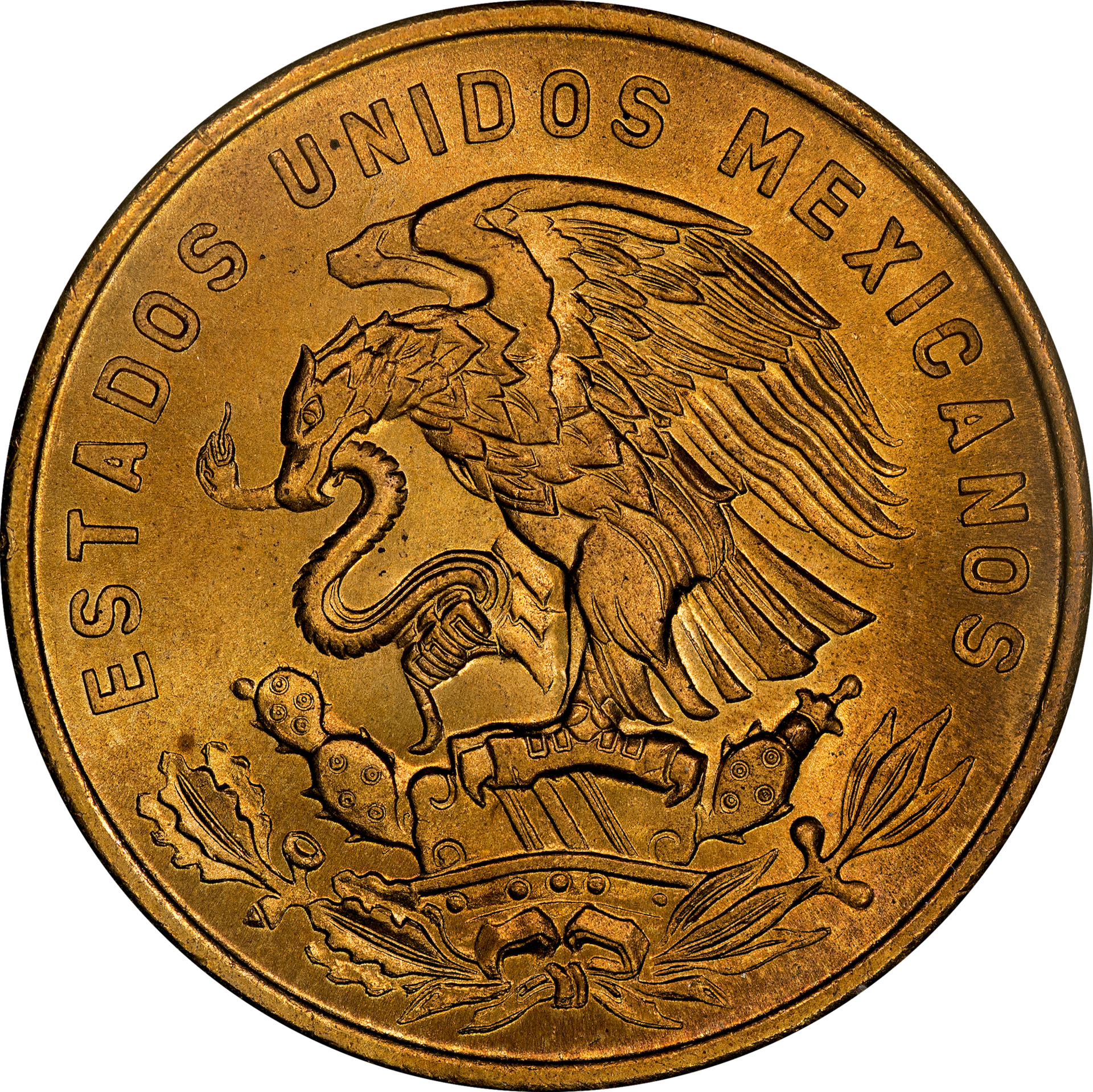 Mexico - 1967 20 Centavos 2 - Obverse.png