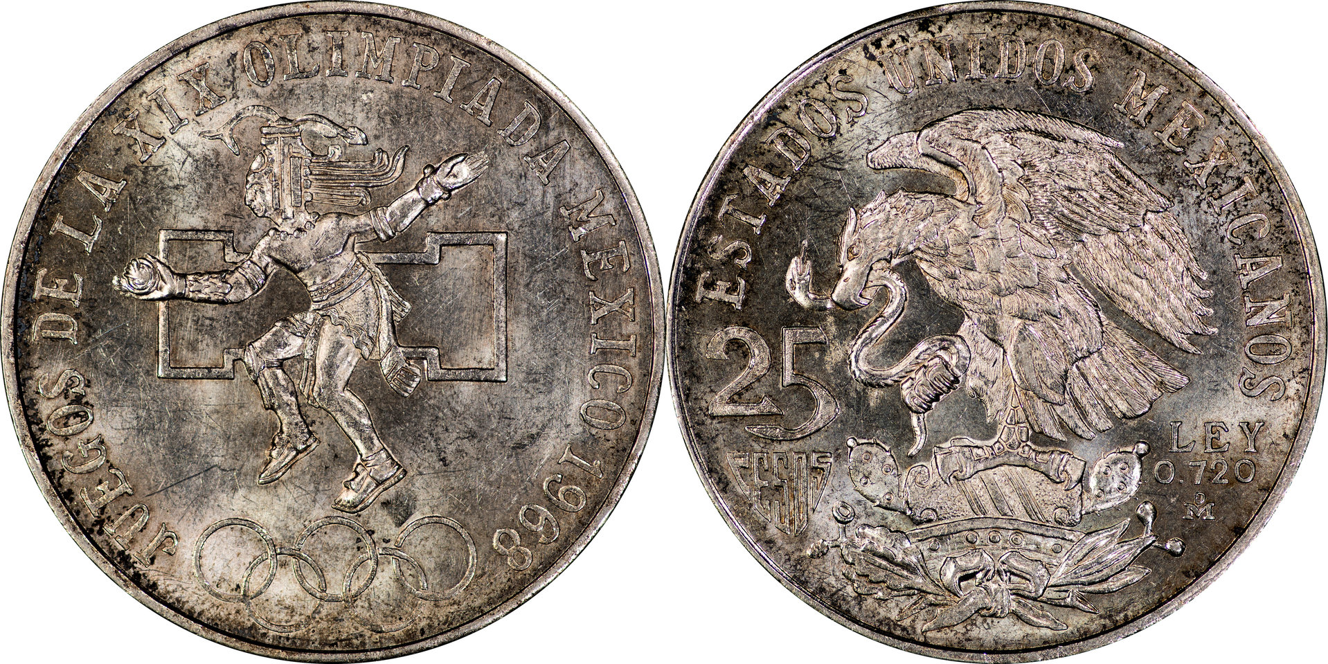 Mexico - 1968 25 Pesos 3.jpg