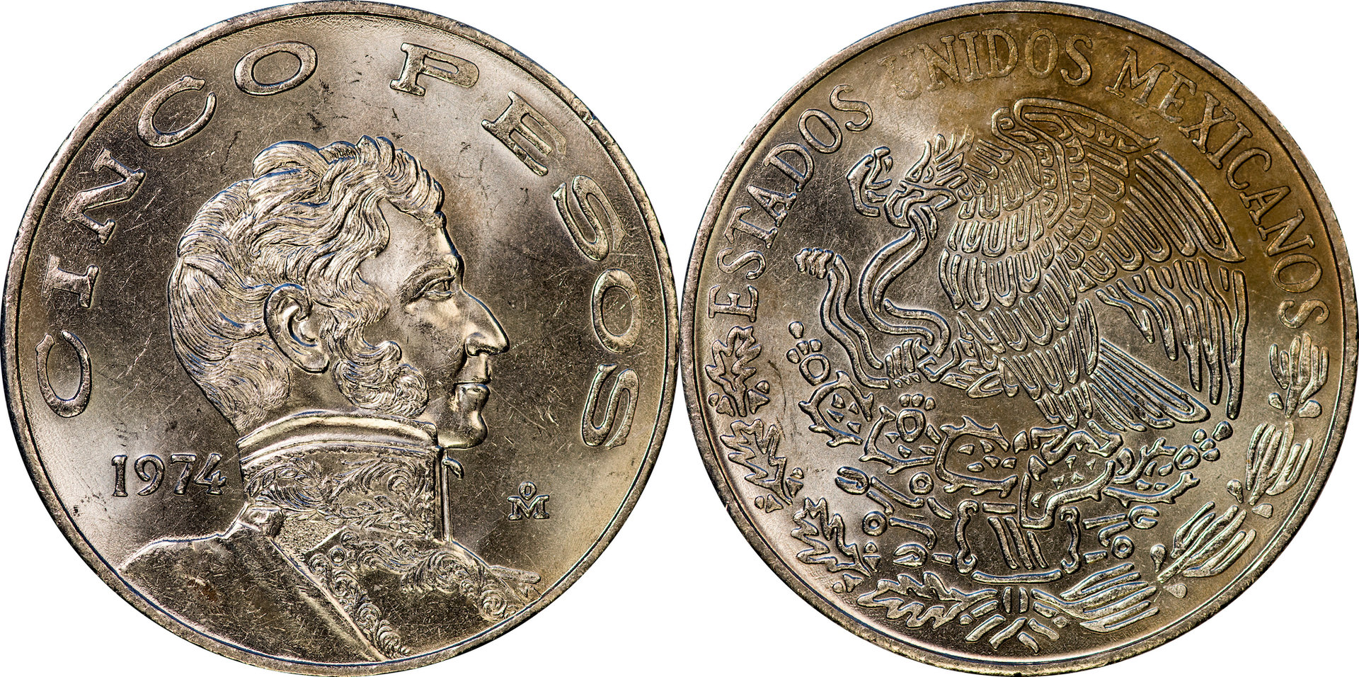 Mexico - 1974 5 Pesos.jpg