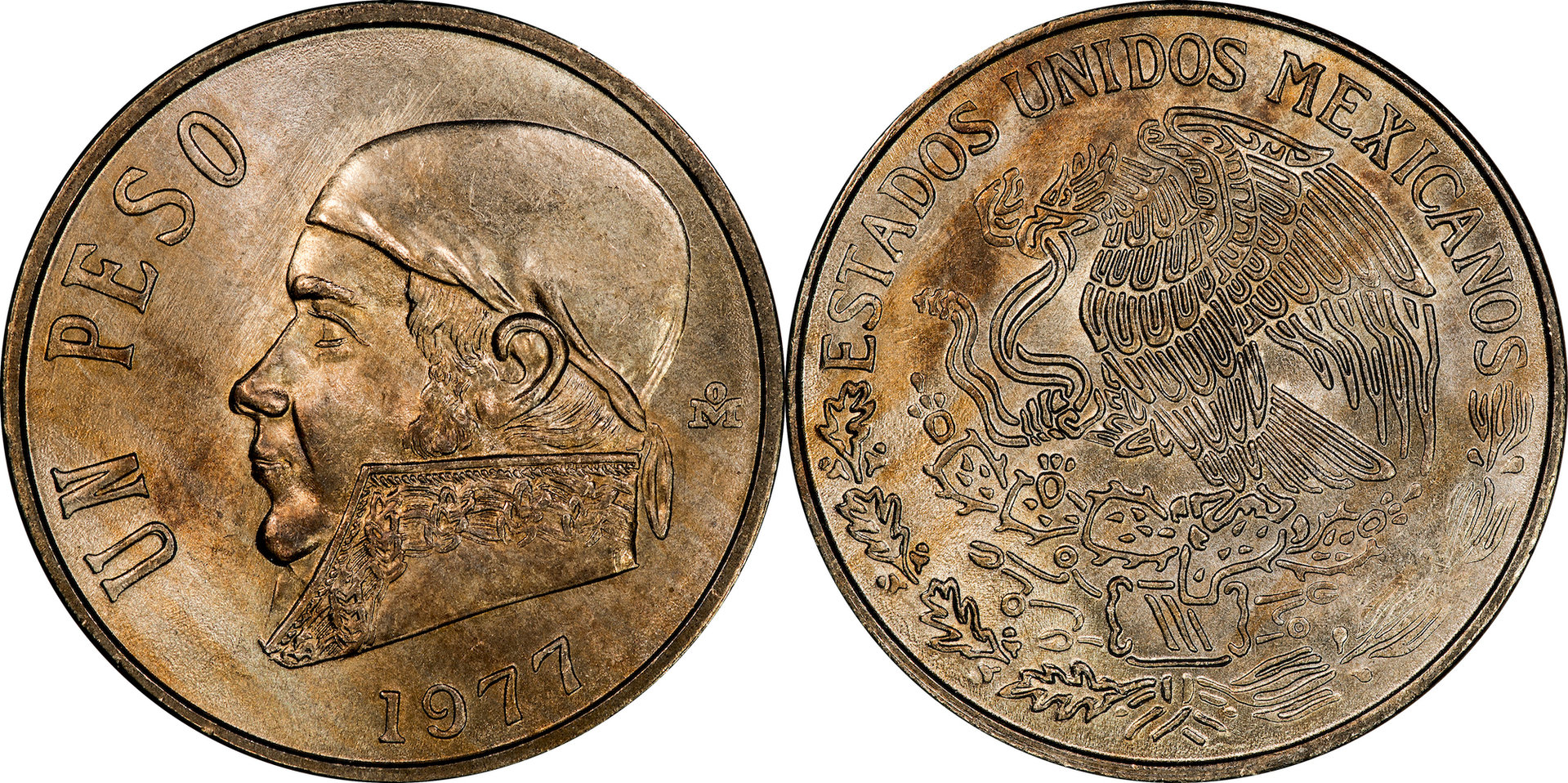 Mexico - 1977 (Thick Date) 1 Peso.jpg