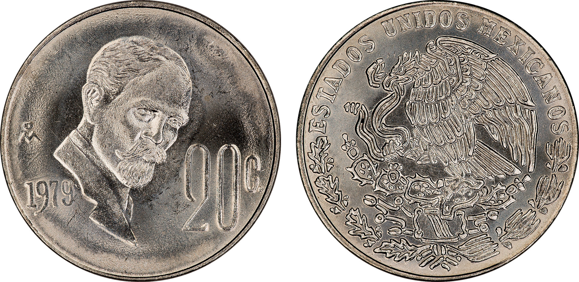 Mexico - 1979 20 Centavos DDO.jpg