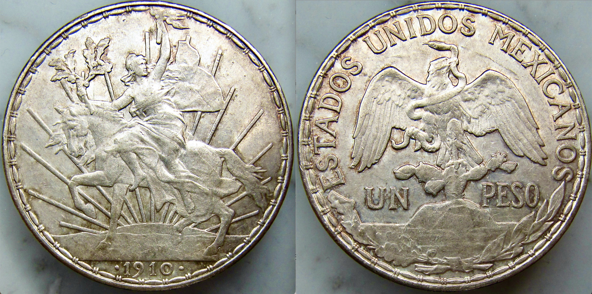 Mexico Caballito Peso 1910 - OBV REV - GP+ - 2024.png