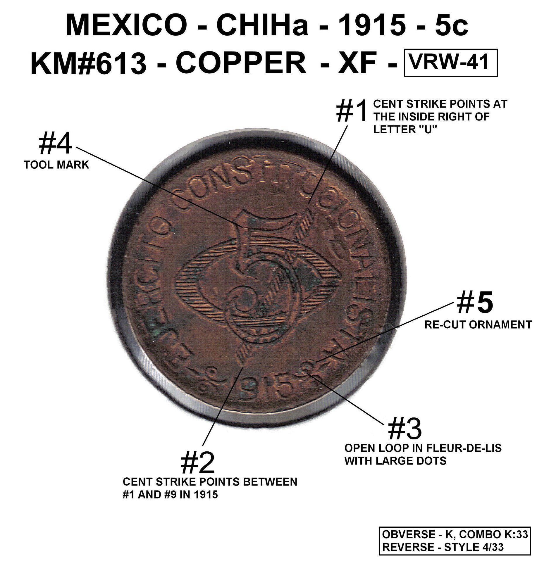 Mexico - Chiha - 1915 - 5c - km613 - Copper - XF - Rev - VRW 41 (with ID).jpg