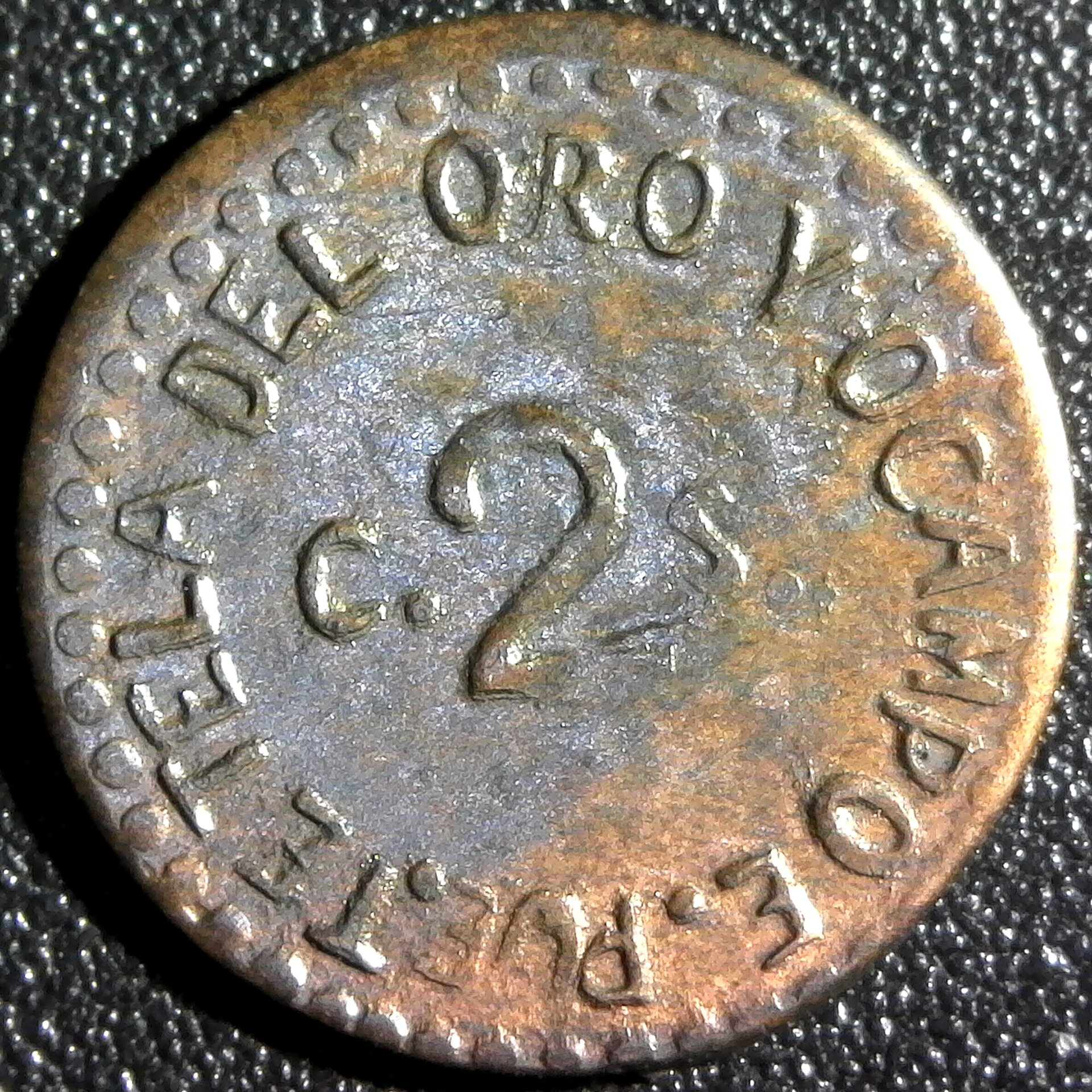 Mexico Revolutionary - Puebla - Tetela Del Oro y Ocampo 2 Centavos 1915 rev.jpg