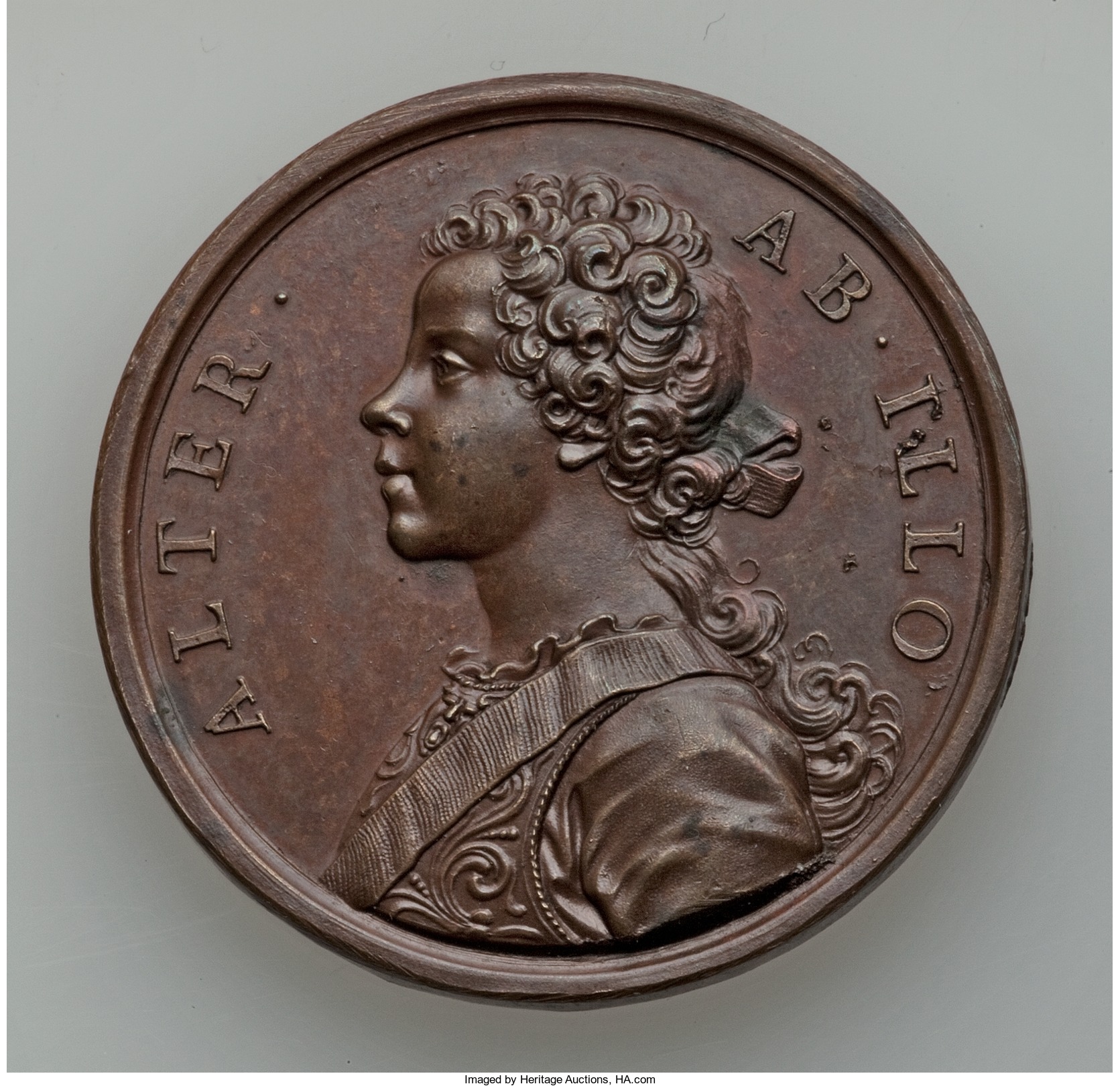 MGeorge II Era bronze Jacobite Succession Medal ND (1731)r.jpg