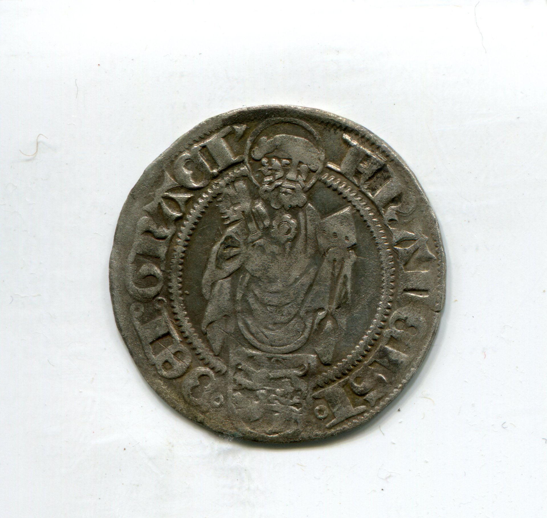 Minden Bishopric Franz I Schilling 1516 rev 249.jpg