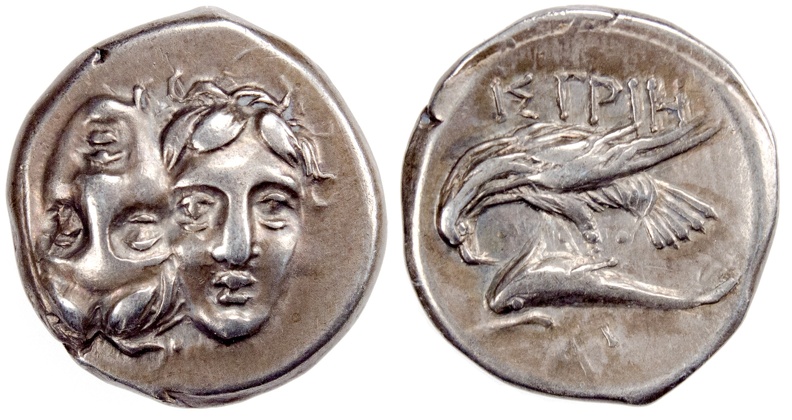 Moesia, Istros 4th Century BCE Drachm.jpg