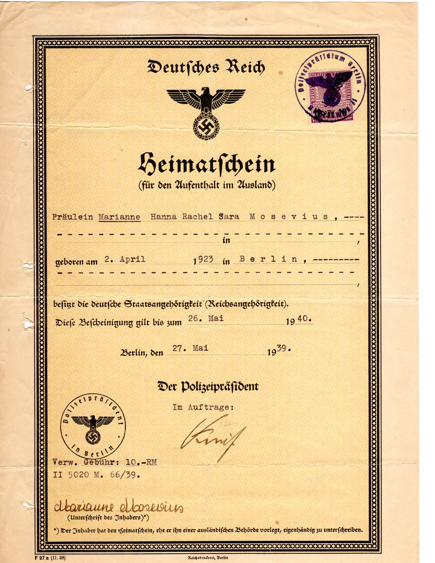 Mosevius, Marianne Heimatschein - Certificate of Family Origin (15).jpg