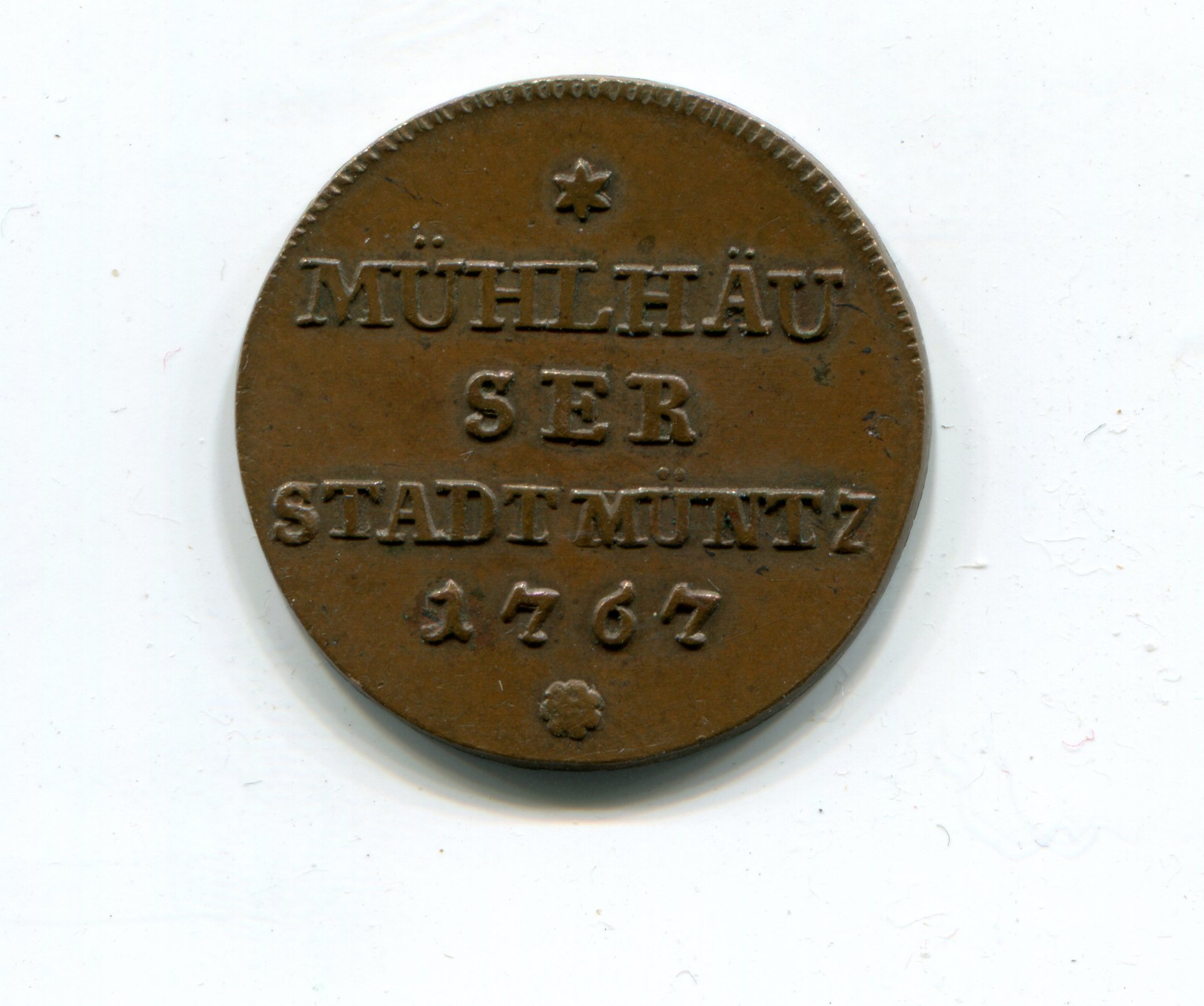 Muhlhausen Cu 2 Pfennig 1767 obv 425.jpg