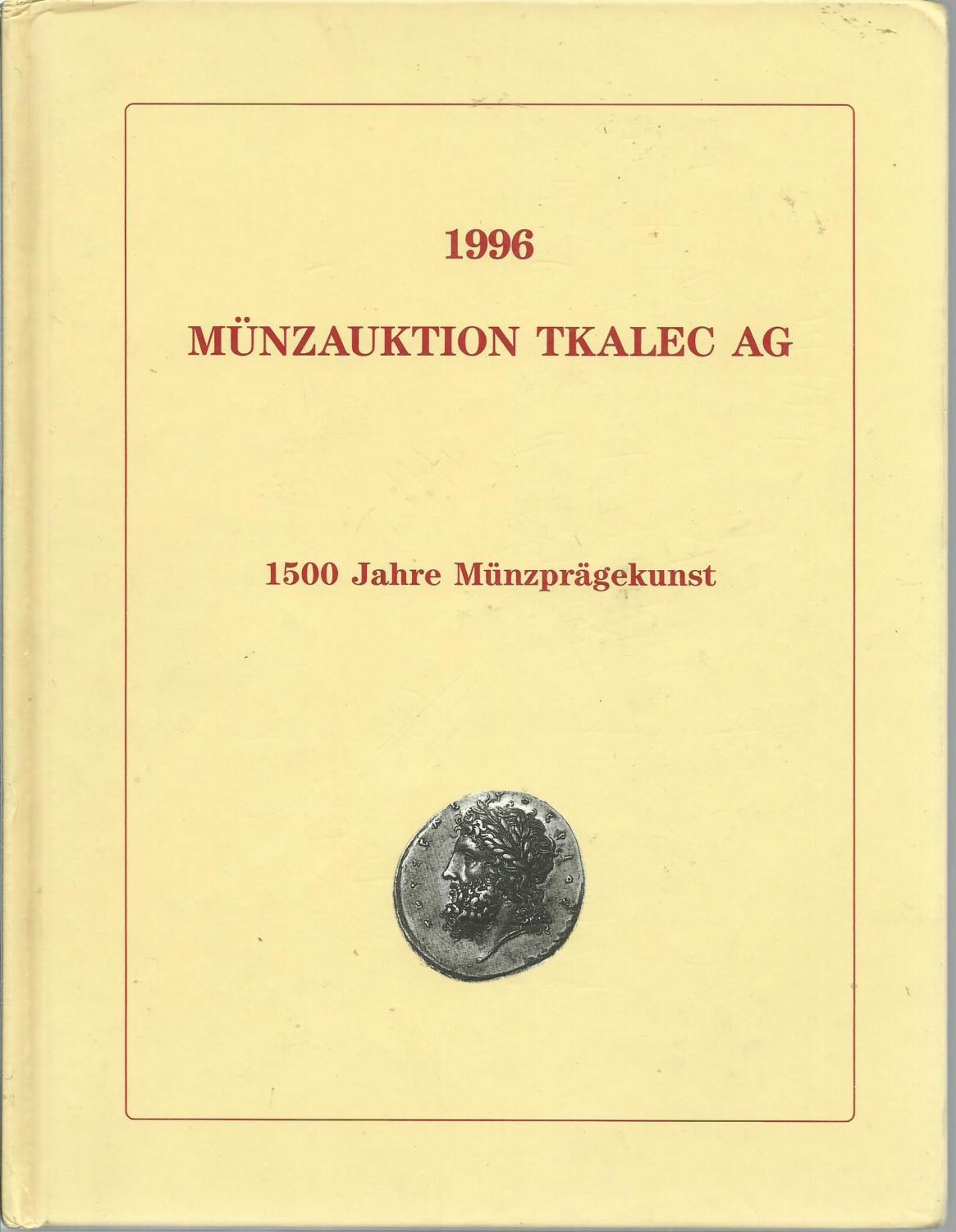 Munzauktion Tkalec AG, 25. Oktober 1996, 1500 Jahre Munzpragekunst.jpg