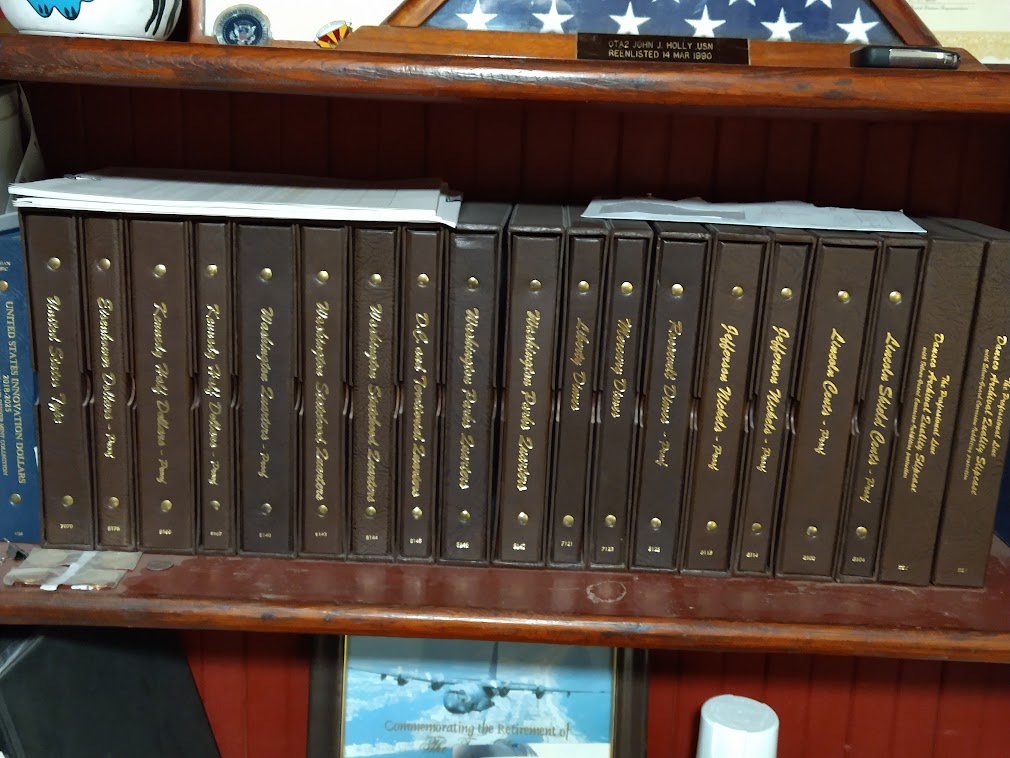 My Dansco albums.jpg