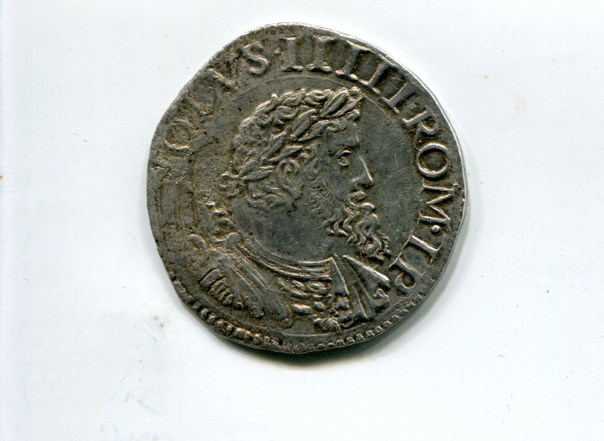 Naples Charles V Tari or Testone or 2 carlini nd obv 895.jpg