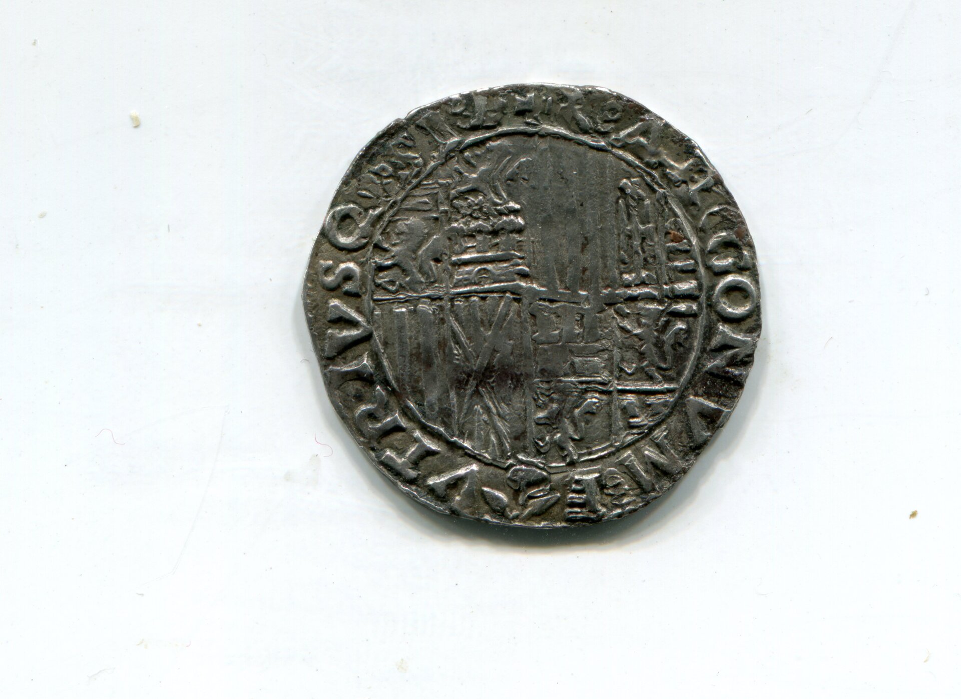 Naples Ferd the Catholic Carlino nd 1515-6 rev 606.jpg