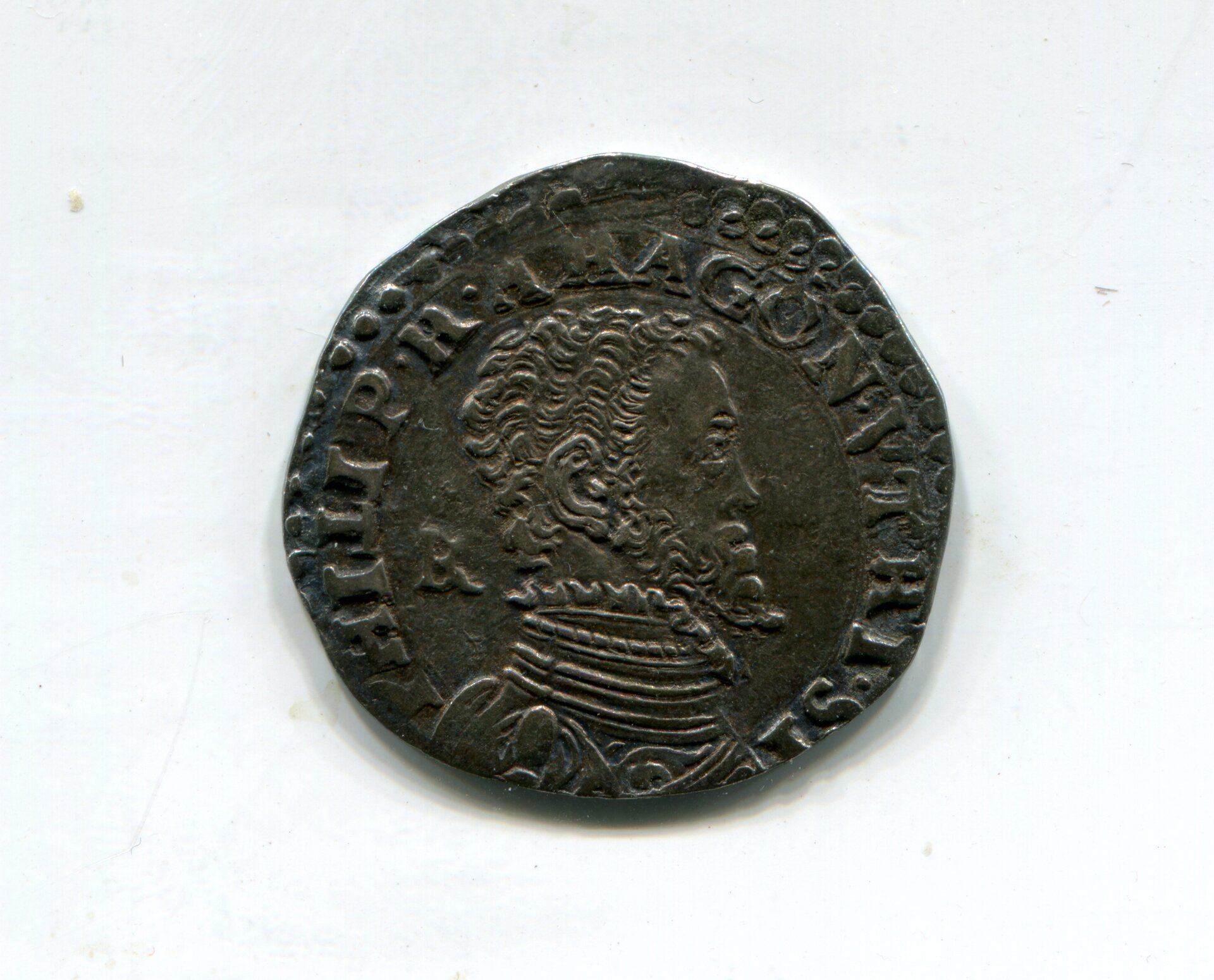 Naples Philip II Tari nd 1556-67 obv 827.jpg