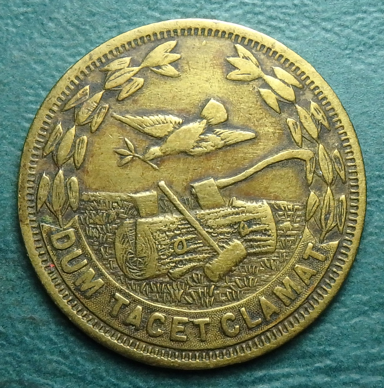 ND Woodmen of the World 1 p token obv.JPG