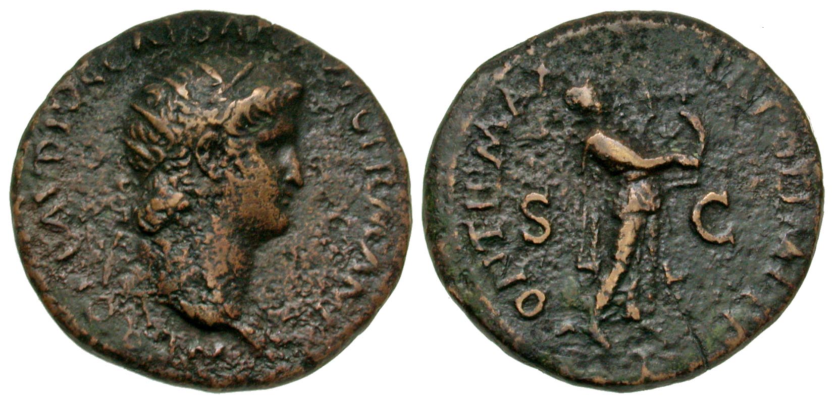 Nero. A.D. 54-68. AE as (23.01 mm, 6.87 g, 5 h).jpg