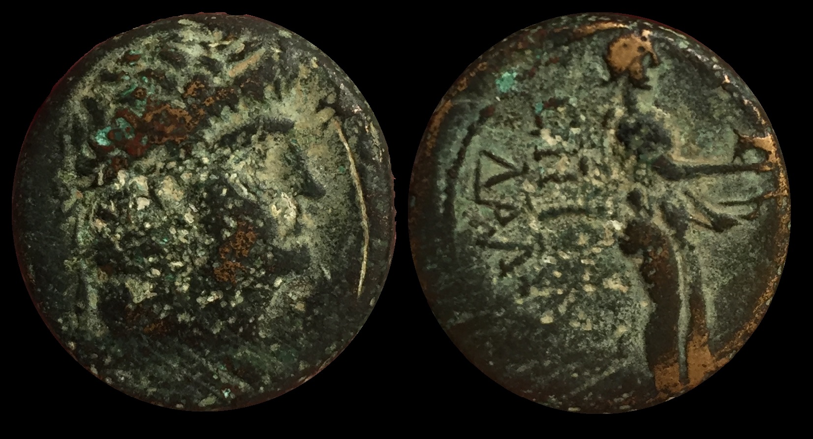 Nero, AE21 of Miletus, Ionia. AD 54-68.jpg