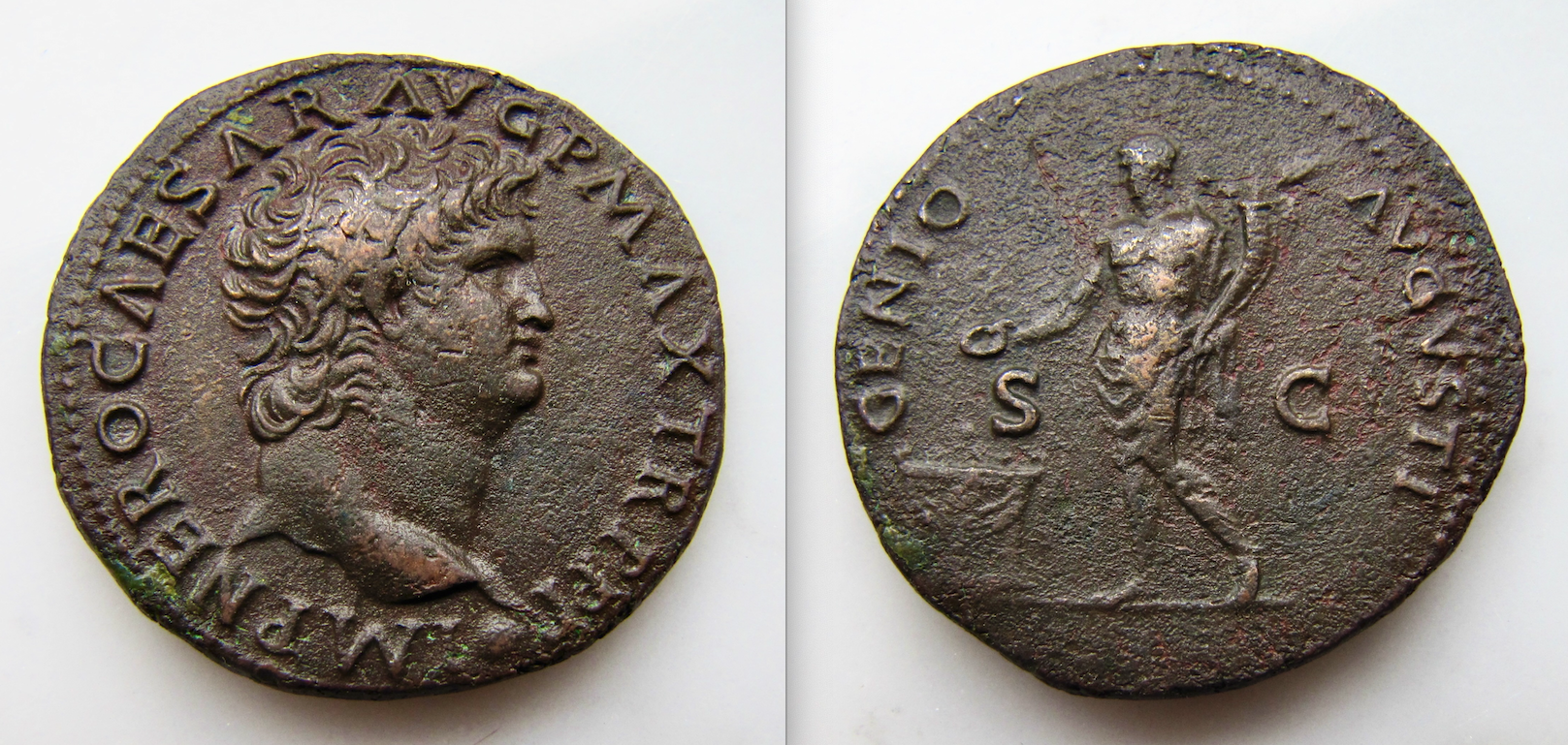 Nero As or Dupondius - GENIO ALTAR - OBV - REV - 2017 - 2024.png
