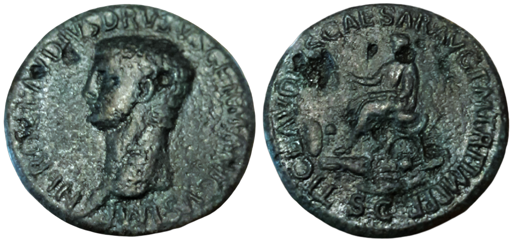 Nero Claudius Drusus Sestertius Draft 2.png