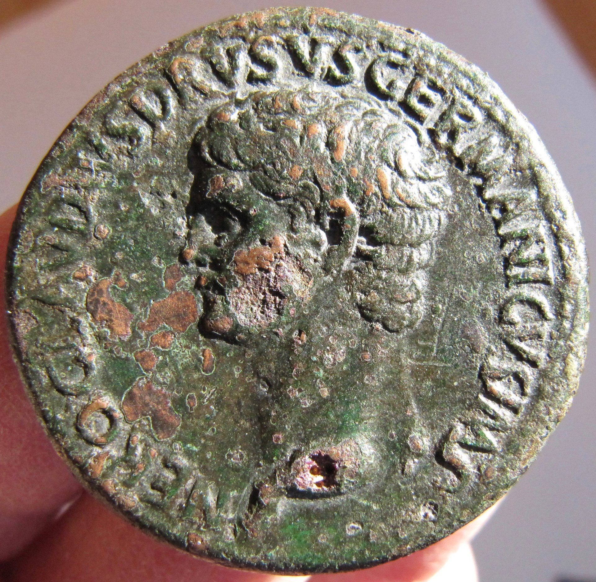 Nero Claudius Drusus Sestertius-Obv - 1.jpg
