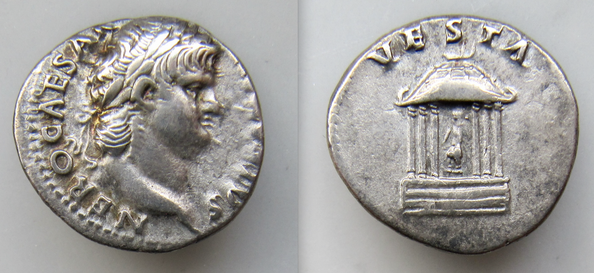 Nero denarius Vesta Temple - OBV:REV - VGP - 2021 -2023 new .png
