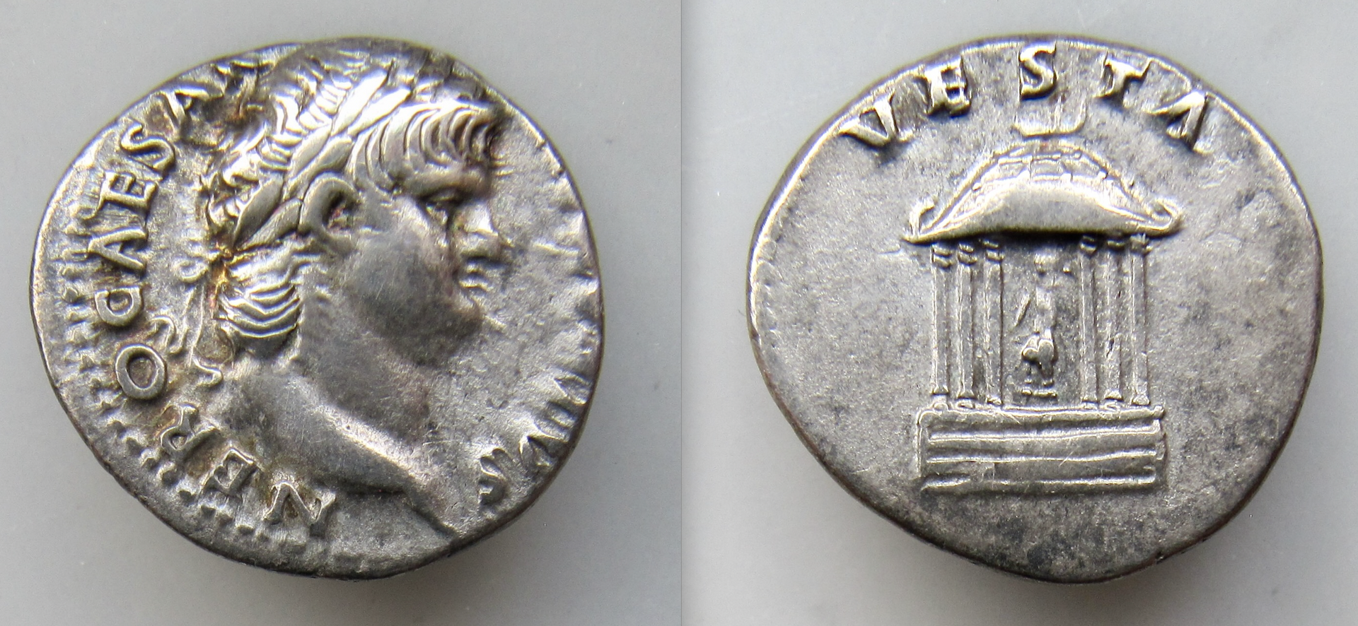Nero denarius Vesta Temple - OBV:REV - VGP - 2021 -2023 new .png