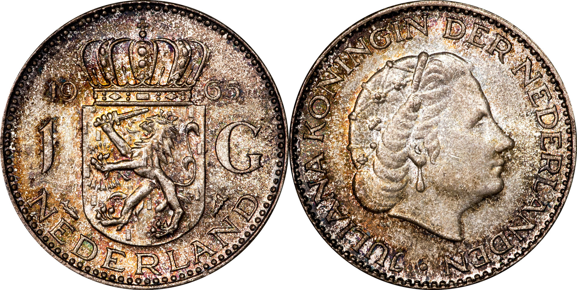 Netherlands - 1965 1 Gulden.jpg