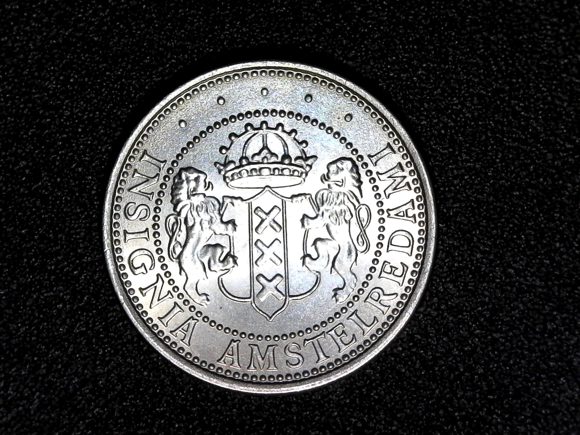 NETHERLANDS, 1975 AD- 1FLORIJN- LOCAL ISSUE, AMSTERDAM (MOKUM) obv.jpg