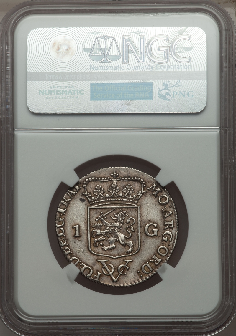 Netherlands East Indies. Dutch Colony. Utrecht Gulden 1786-VOC AU50 NGC_lr.jpg