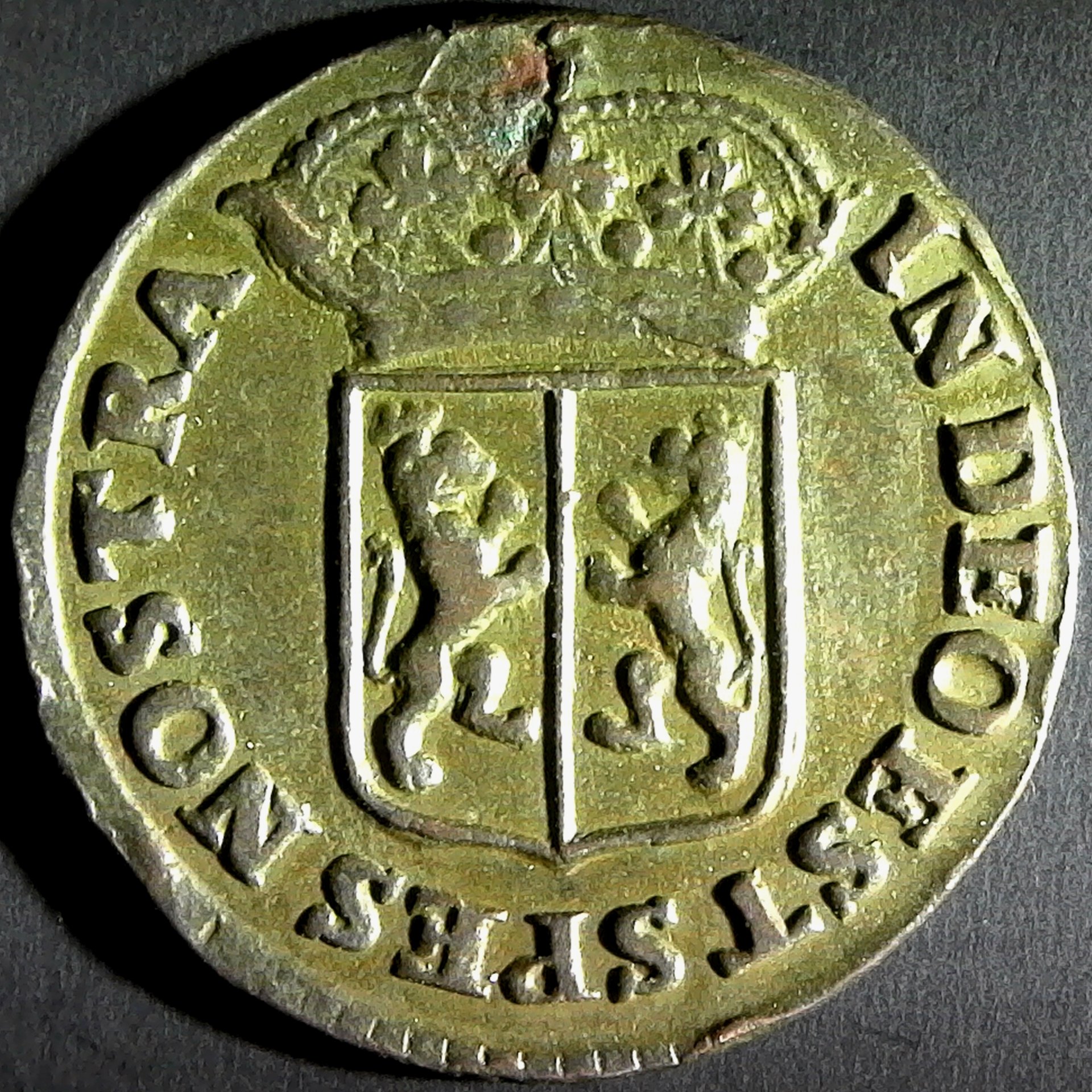 Netherlands GELDERLAND -  1 DUIT, 1763, KM# 93 rev.jpg