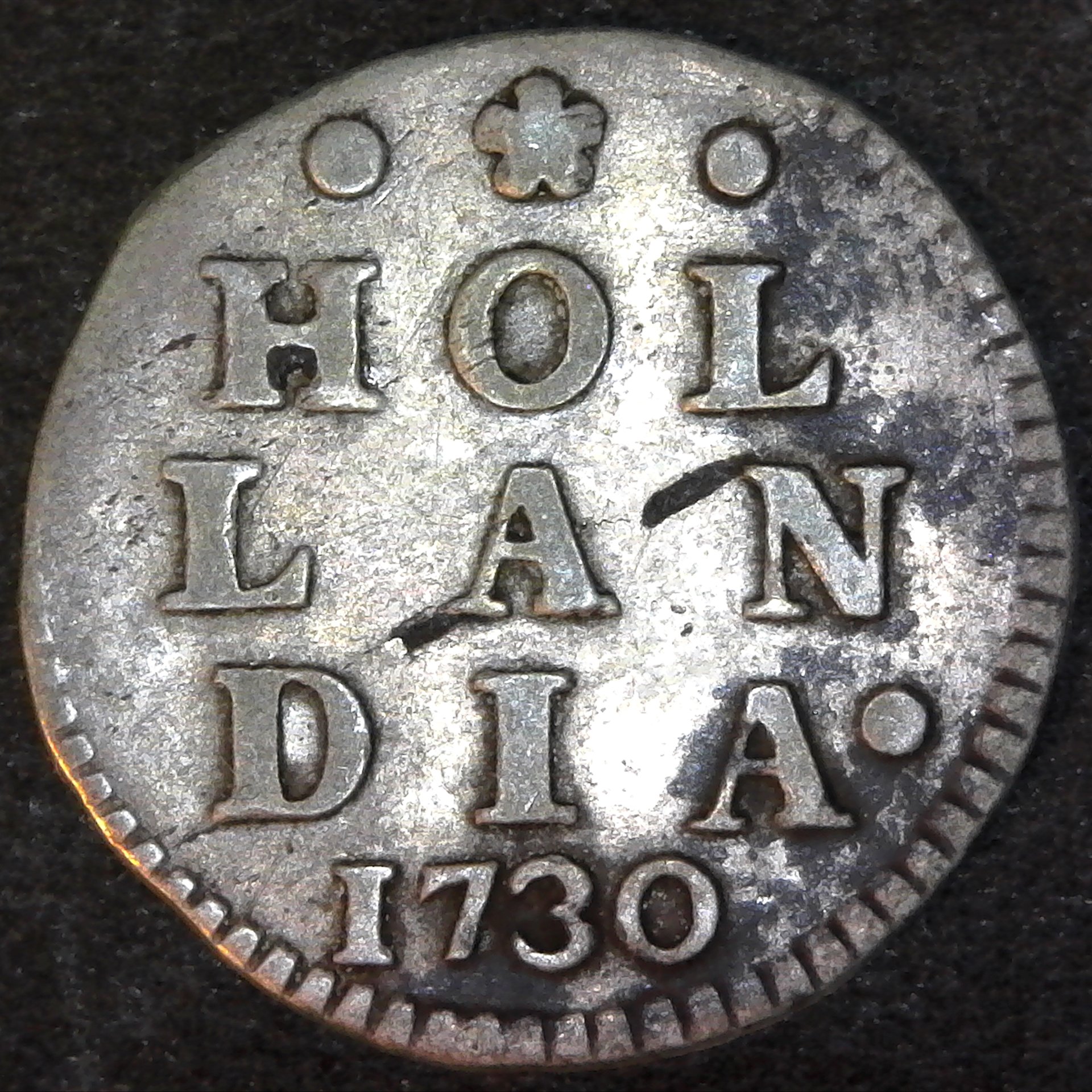 Netherlands Holland 2 St 1730 rev.jpg