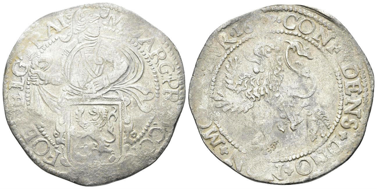 Netherlands - Utrecht - 1647 - AR Lion Daalder - obv knight left rx lion rampant Davenport 4863.jpg