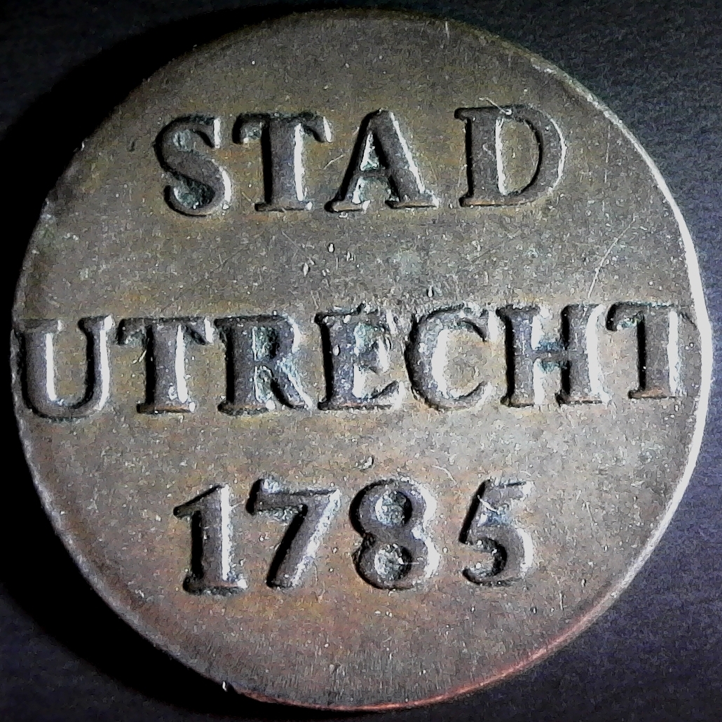 Netherlands Utrecht Province Duit 1785 obv.jpg