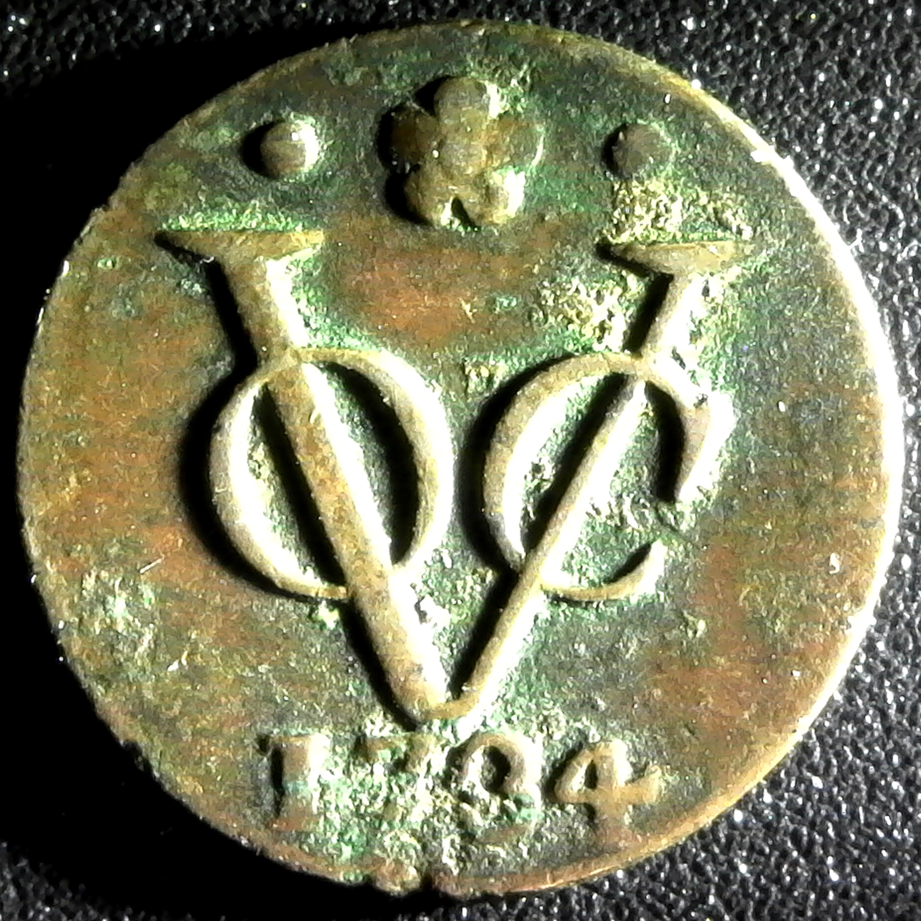 Netherlans East Indies; Duit 1734 - Holland Arms - KM#70 rev A.jpg