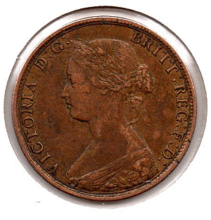 New Brunswick - 1 Cent - 1864 - Rotate.gif