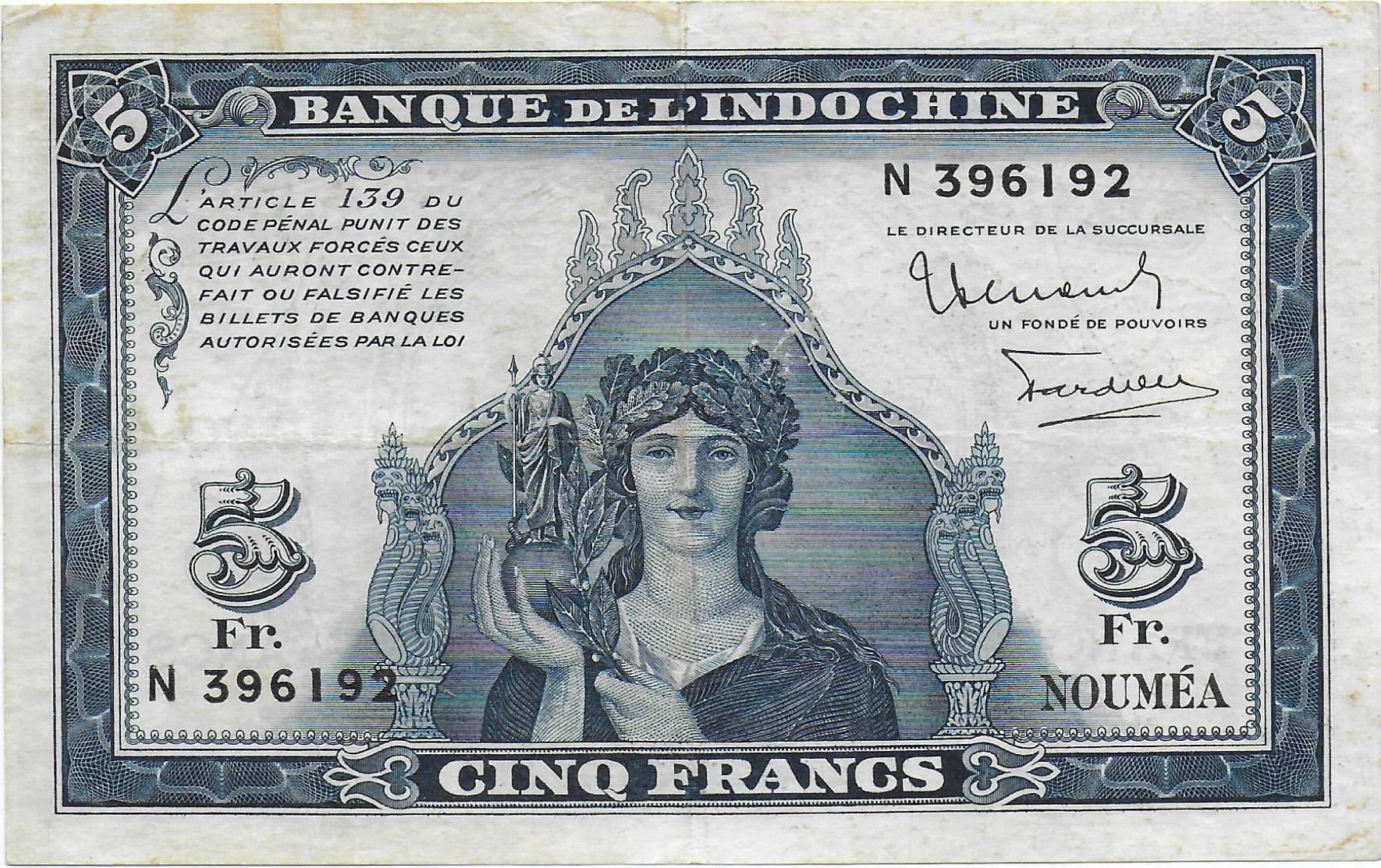New Caledonia 5 Francs front.jpg