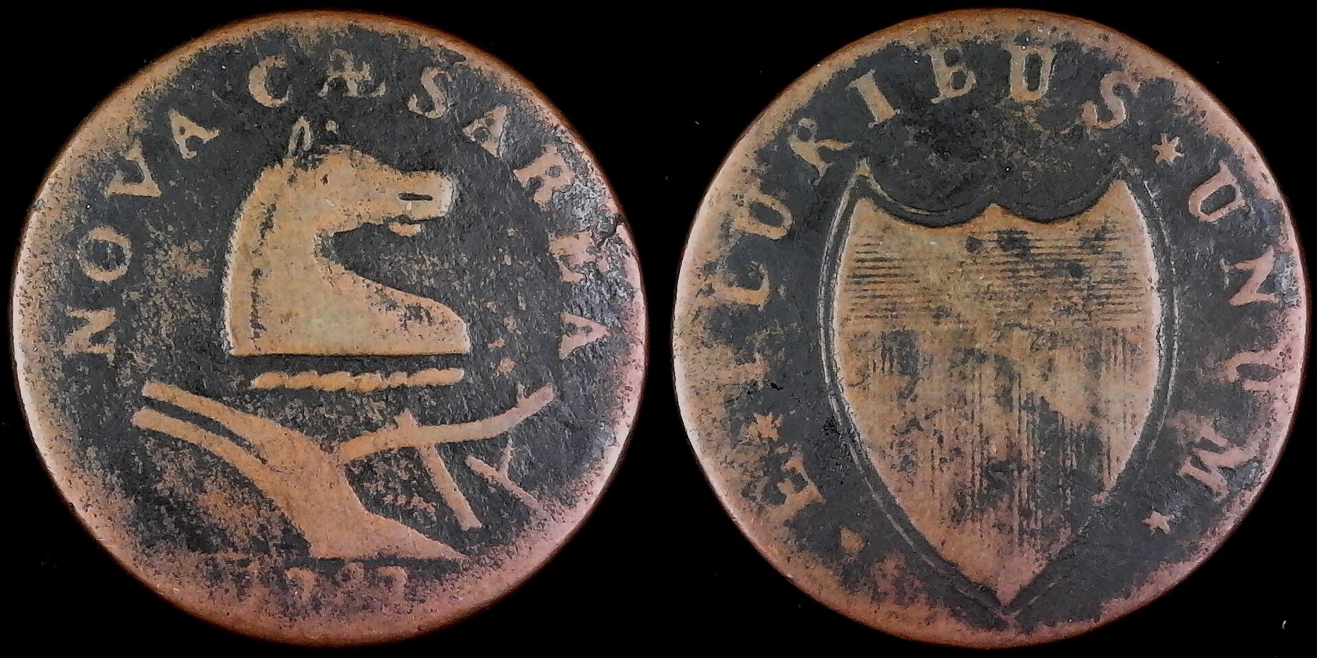 New Jersey Merchant token ½ Penny 1787 obv-side.jpg