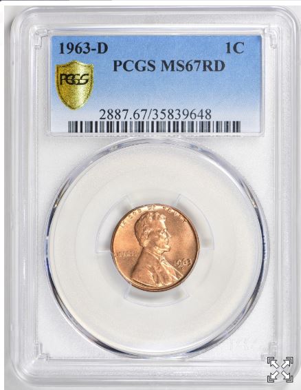 NEW Top Pop 63 D MS67 14k from GC Coin Only.JPG