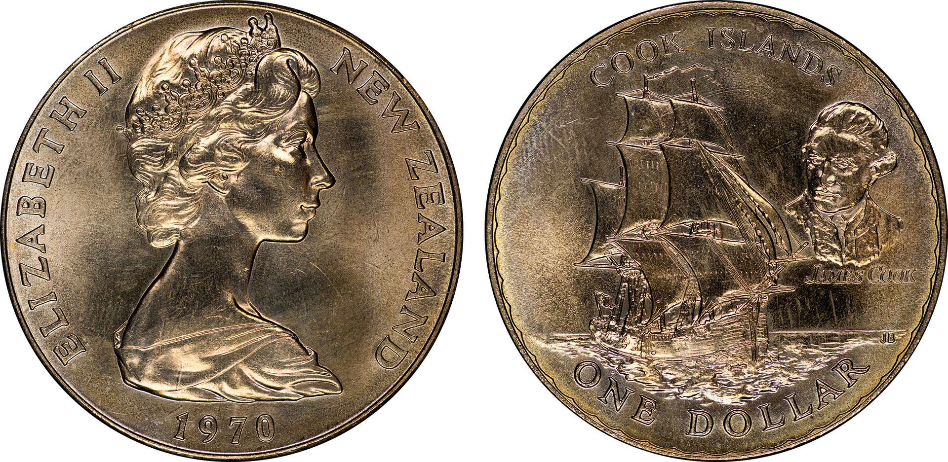 New Zealand - 1970 1 Dollar (Cook Islands).jpg