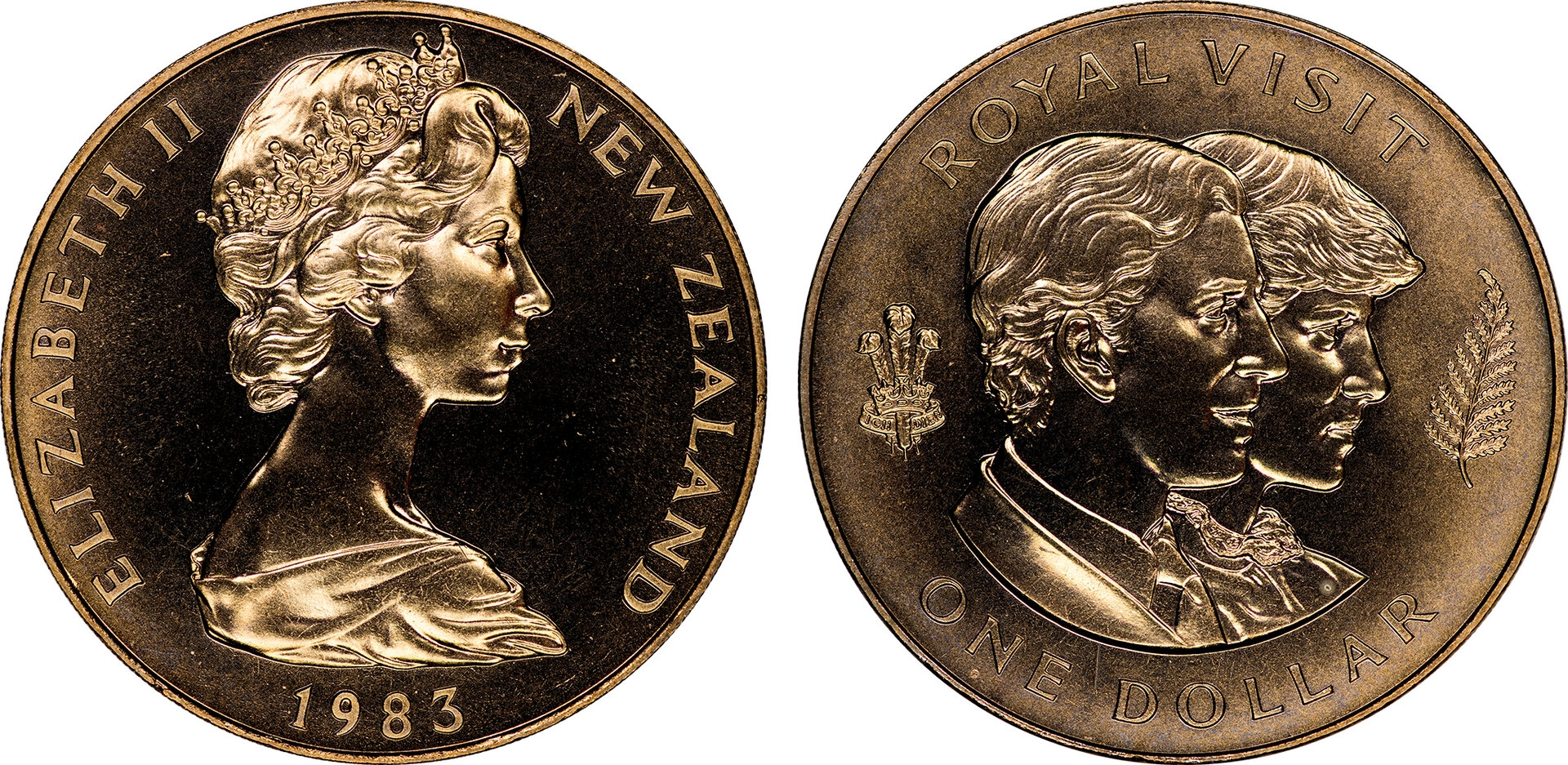 New Zealand - 1983 1 Dollar (Royal Visit).jpg