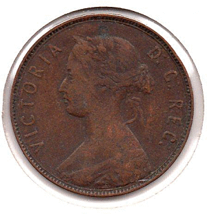 Newfoundland - 1 Cent - 1880 - Rotate.gif