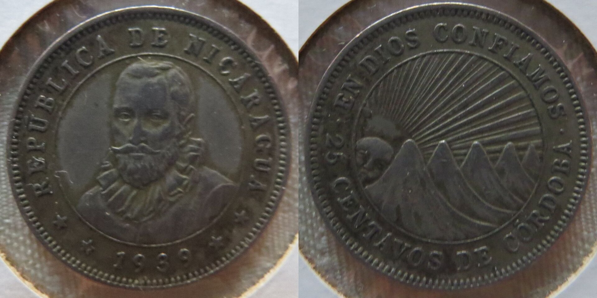 Nicaragua 1939 25 Centavos.jpg