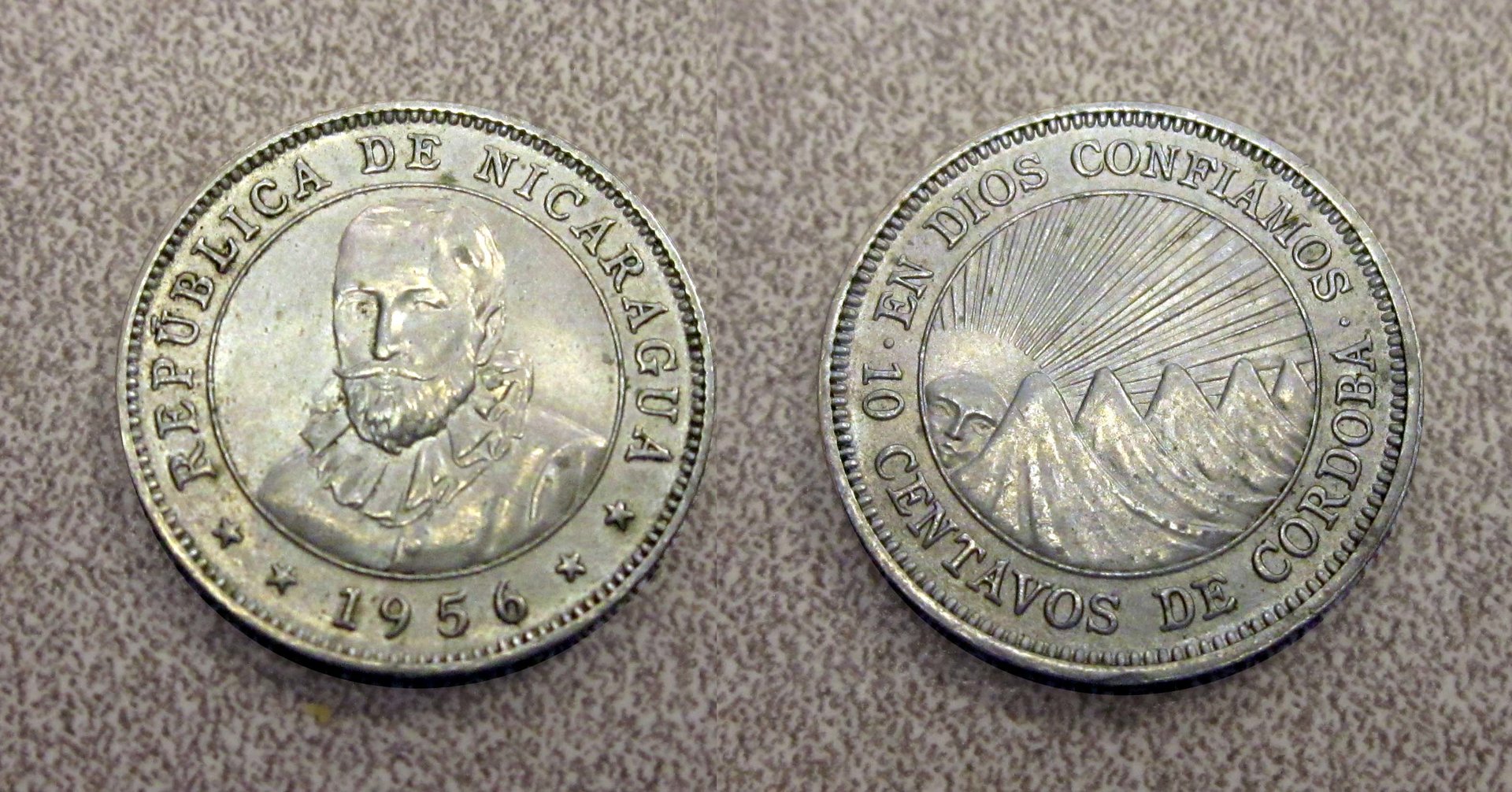 Nicaragua 1956 10 Centavos Collage.jpg
