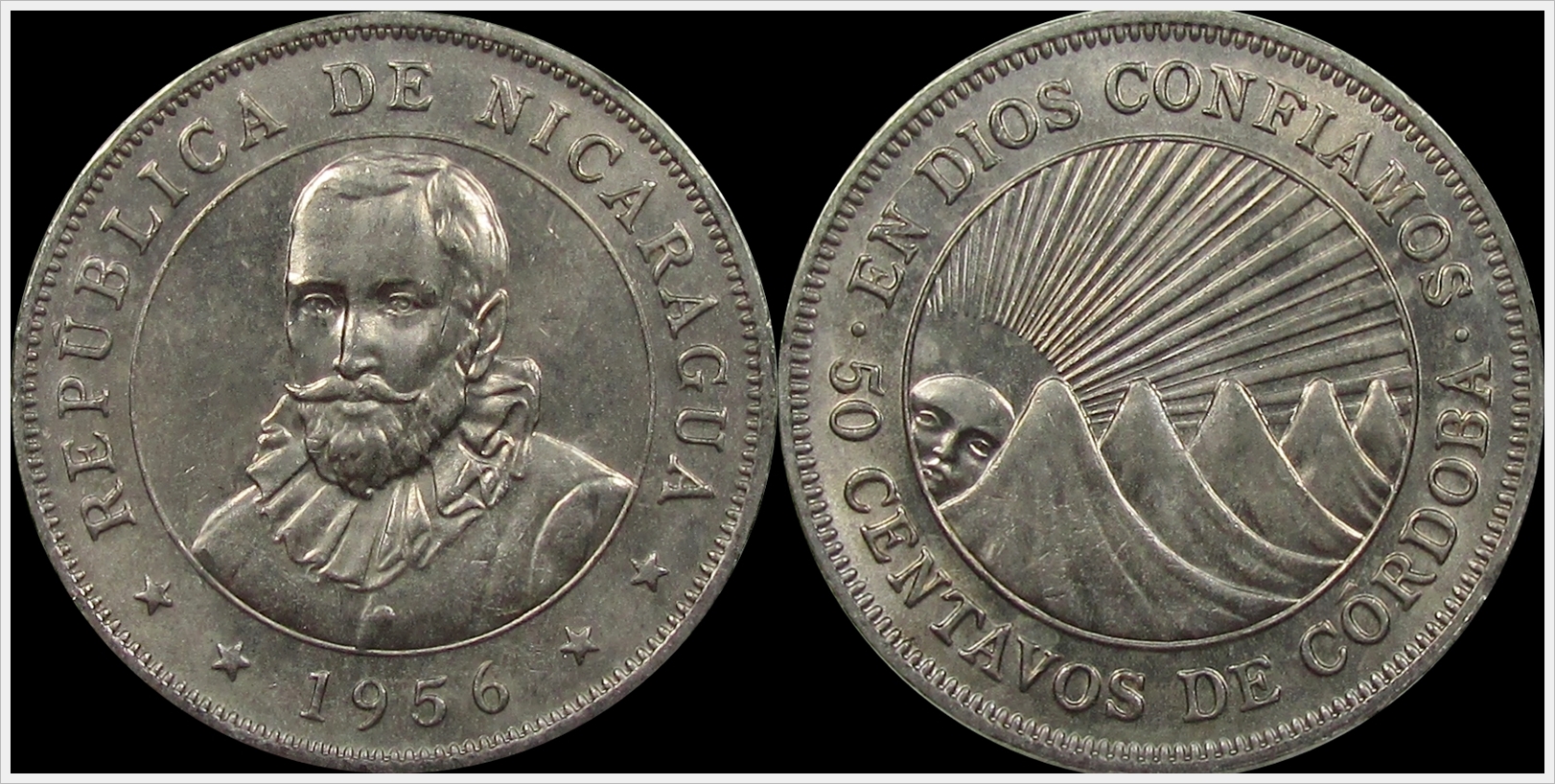 Nicaragua 1956 50 Centavos.jpg