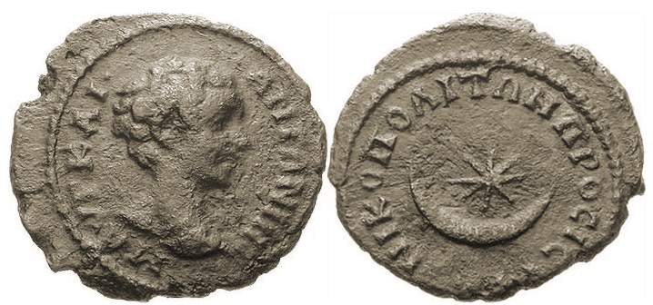 Nicopolis ad Istrum - Caracalla Star & Crescent Var 2999 - Wildwinds1 pic.jpg