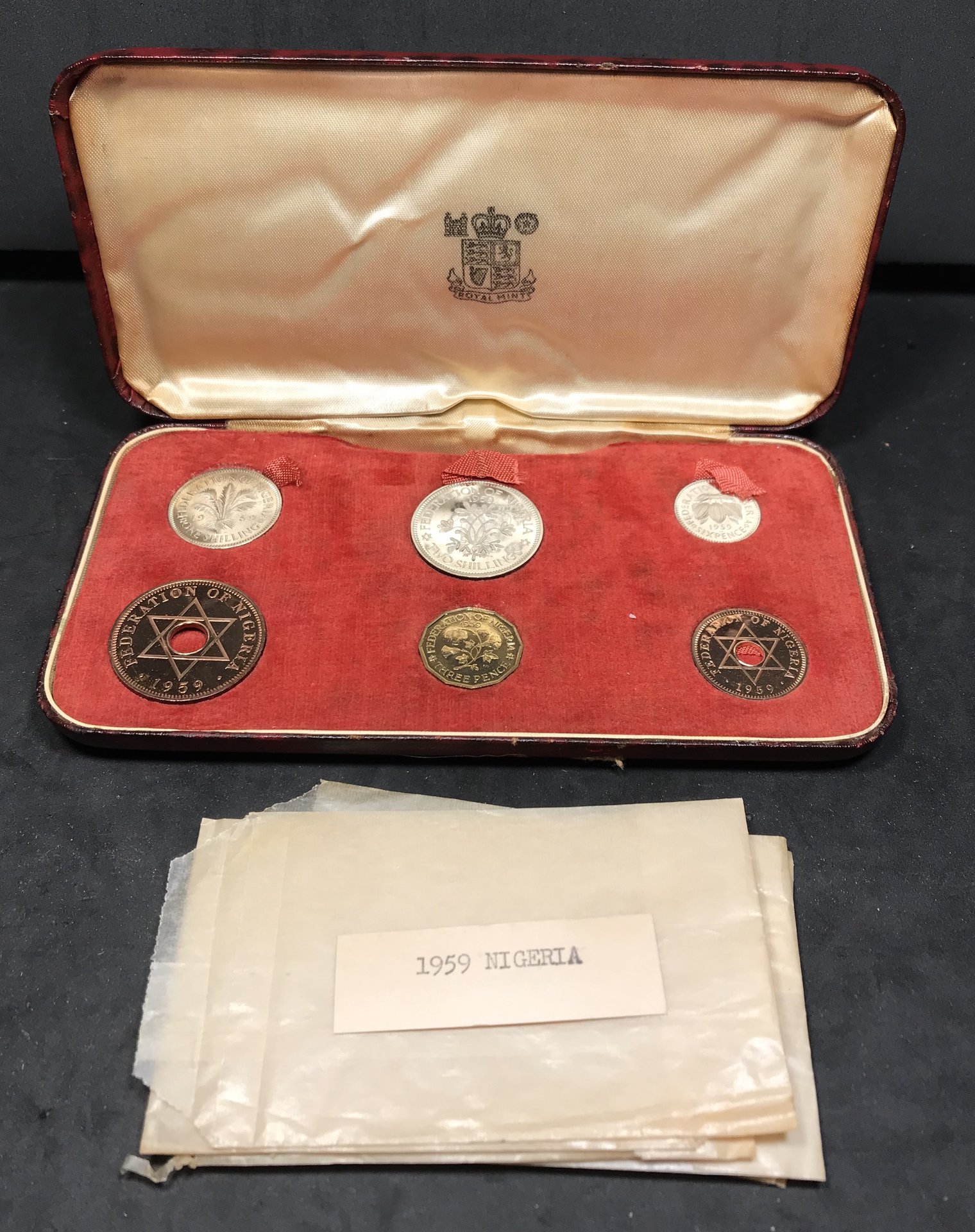 Nigeria - 1959 Proof Set 1.JPG