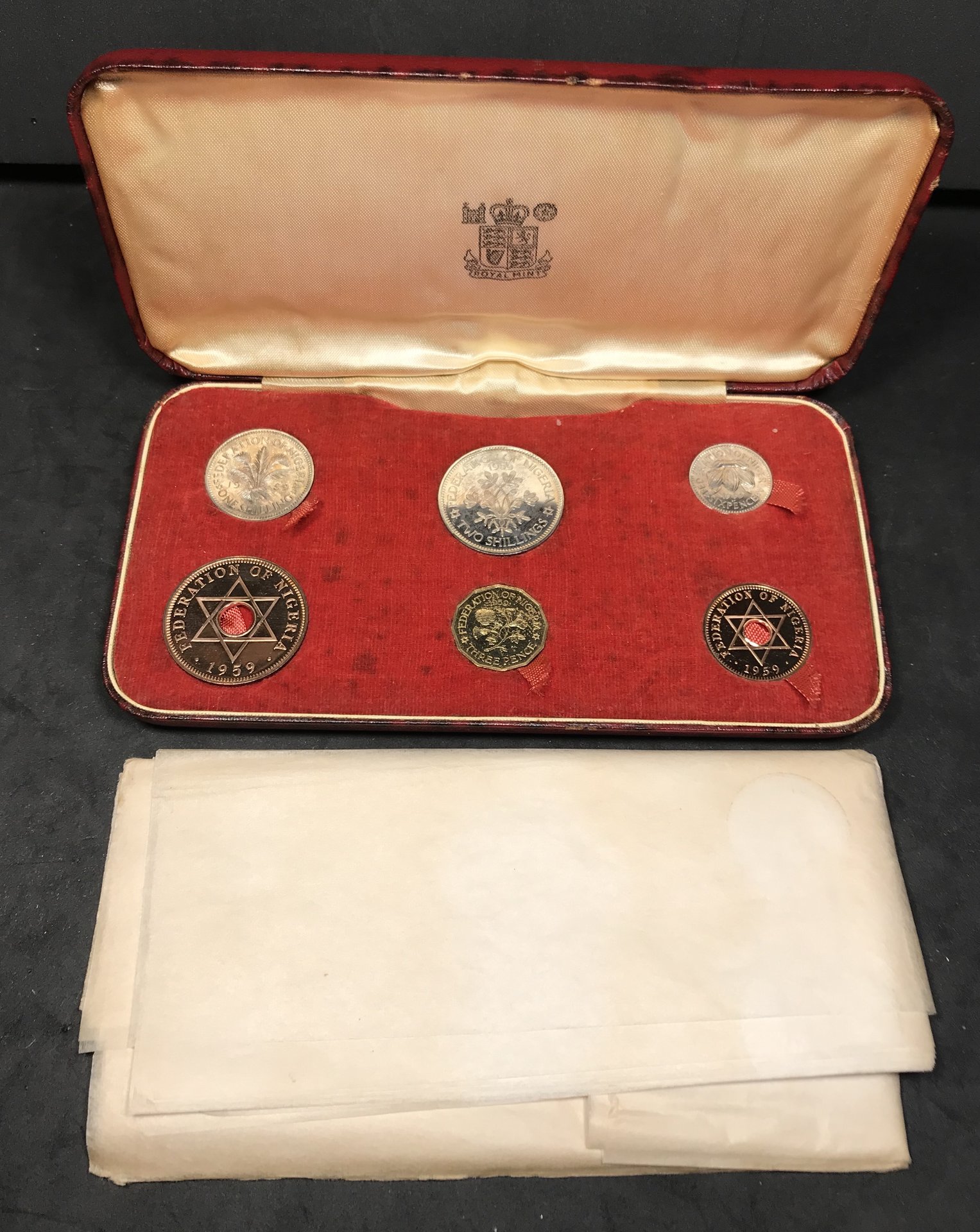 Nigeria - 1959 Proof Set 2.JPG